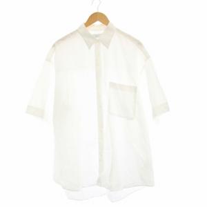 23SS Broad S/S Oversized Regular Collar Shirt ブロード オーバーサイズ