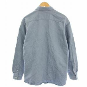 nest Robe CONFECT ダンガリーシャツ ワークシャツ ボタンダウン 長袖 4 水色 ライトブルー 02201-0004