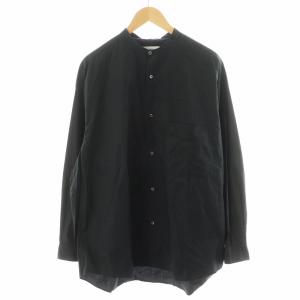 ブロード オーバーサイズ バンドカラーシャツ Broad Oversized L/S Band Collar