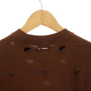 NIKE Jacquemus Swoosh T-Shirt ブラウン