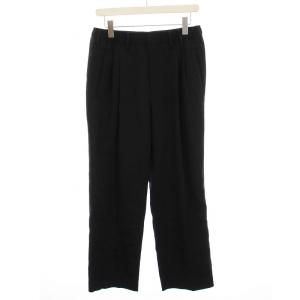 24SS AQUA WOOLカルゼタックスラックス イージーパンツ 2 ダークネイビー 154441001