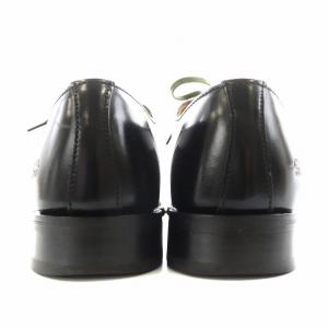 SANDERS Female Plain Toe ドレスシューズ レースアップ レザー 4.5 黒 ブラック 1052B