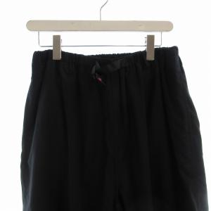 GRAMiCCi ナイロンパンツ クロップド丈 F 黒 ブラック GLP-18F607 /EE