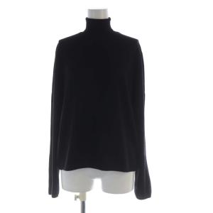 ニット セーター プルオーバー タートルネック 長袖 黒 ブラック 256-5274-5925 /RO