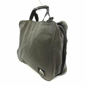 GREGORY ミッションバック ハンドバッグ リュック 2way チェック柄 ナイロン 黒 ブラック /KU