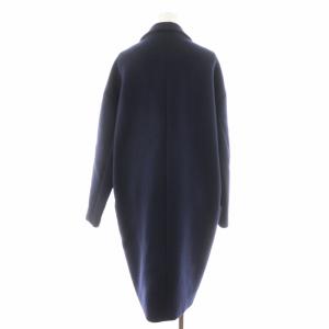 MUSE de Deuxieme Classe チェスターコート ロング丈 ウール アウター 紺 ネイビー 15020500412030 /AN35