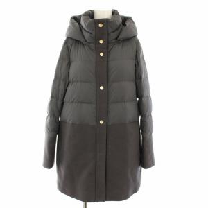 ダウンコート 切替 42 グレー PI1199D