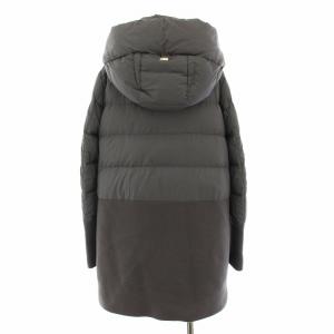 HERNO ダウンコート 切替 42 グレー PI1199D