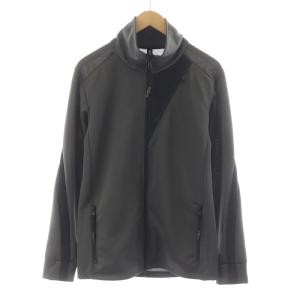 Leather Line Jersey Jacket レザーラインジャージジャケット ジップアップ アウター