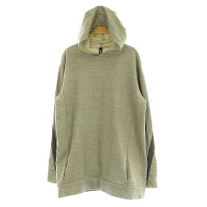 LINE HOODIE スウェットパーカー プルオーバー 5 グレー /MY OS