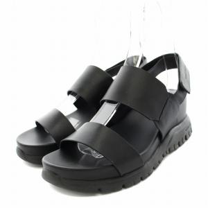 ゼログランド ZEROGRAND ウエッジサンダル WEDGE SANDAL アンクルストラップ レザー