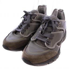 AURORA SNEAKER スニーカー シューズ レザー 42 グレー /BM