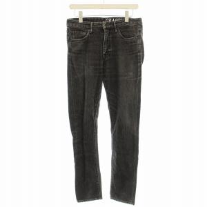 ORMOND BEACH デニムパンツ USED加工 ウォッシュ ジーンズ 28 黒 ブラック /G