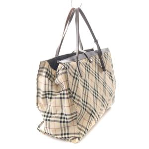 BURBERRY BLUE LABEL トートバッグ ハンドバッグ ノバチェック ベージュ /NQ