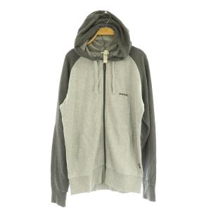 ジップアップパーカー スウェット M グレー /MY OS