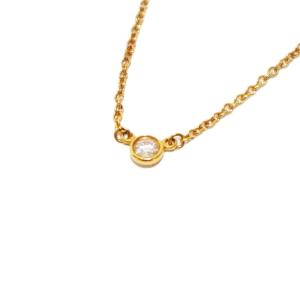 バイザヤード ダイヤモンド ネックレス 750 K18