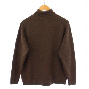 BATONER FLEECE WOOL TURTLE NECK フリースウールタートルネックニット セーター 長袖 ストレッチ