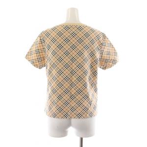BURBERRY LONDON カットソー 半袖 ノバチェック 13BR ベージュ FAB56-091-14 /NQ