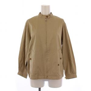 ヴィンテージ ブルゾン ロゴ刺繍 9AB2 ベージュ