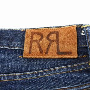 RRL USA製 SLIM STRAIGHT HELM WASH デニムパンツ ジーンズ ジーパン ボタンフライ