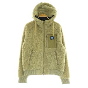 ボアジップアップパーカー WM カーキ /MY OS