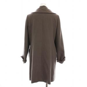 Leilian ロングコート カシミヤ シルク混 アウター 9 グレー AV-0305220 /YM