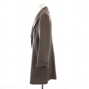 Leilian ロングコート カシミヤ シルク混 アウター 9 グレー AV-0305220 /YM
