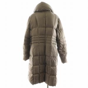 23区 ダウンコート ロング丈 大きいサイズ アウター 48 グレージュ CCMWWBW6601 /AN7