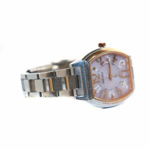 SEIKO ルキア 腕時計 アナログ ソーラー シルバー色 3B51-OAEC /AN6