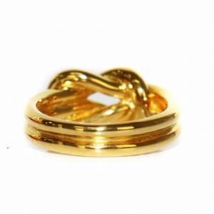 HERMES アタメ スカーフ留め スカーフリング GP ゴールド /BB OH