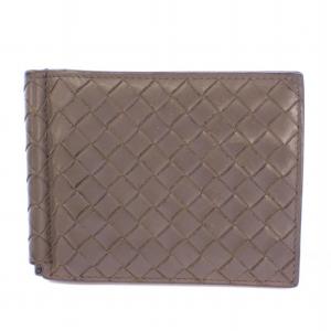 ⭐️美品⭐️BOTTEGAVENETA レザーブレスレット 茶系 ブレスレット レザー イントレチャート ロゴプレート 茶