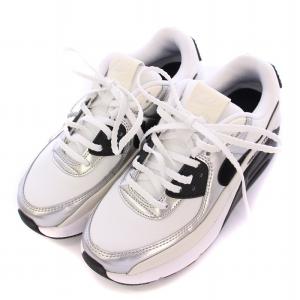 NIKE Air Max 90 LV8 White Phantom Metallic Silver Black