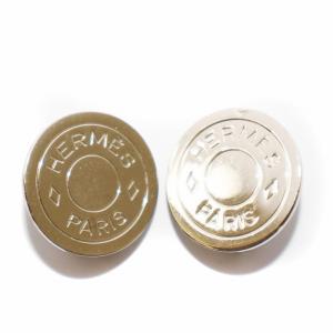 セリエ シェル イヤリング 両耳用 ロゴ シルバー /BB OH