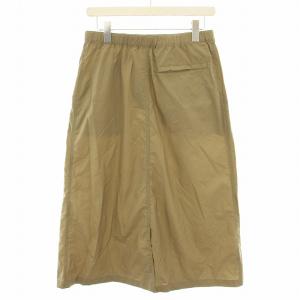 THE NORTH FACE コンパクトスカート ロング フレア イージー ベルト M カーキ NBW32330 /YT