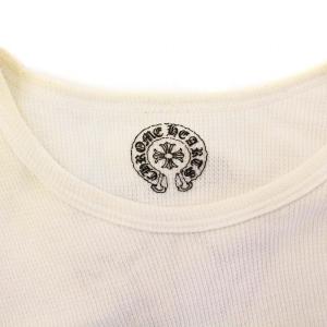 CHROME HEARTS サーマルTシャツ クロス L ホワイト 2212-304-0337