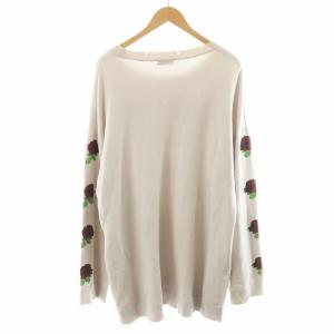 UNDERCOVER BRAIN WASHED GENERATION期 17AW ボロリブBIGスウェット MEDIA IS