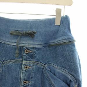 KAPITAL 12ozデニムサルエルヌーベルショートパンツ ジーンズ ハーフ イージー 1 水色 ライトブルー EK-358