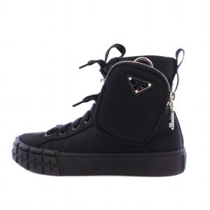 Re Nylon WHEEL SNEAKERS 36 ブラック 2TG174