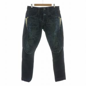 LEJEANDE デニムパンツ ジーンズ ジーパン パッチワーク M ネイビー M7-1790 /NQ