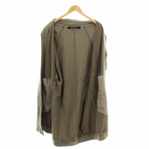 A.F homme ARTEFACT A.Fhomme AFhomme ブルゾン ジャケット ロング ジップアップ スウェット地 1 カーキ /KU