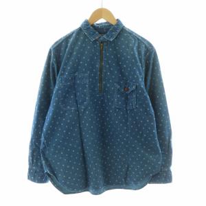 KAPITAL キャピタル OX ピンタックシャツ L 丸襟シャツ 長袖シャツ KAPITAL キャピタル OX ピンタックシャツ L 丸襟シャツ 長袖シャツ