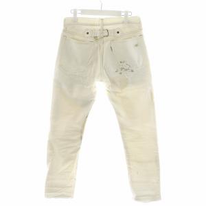 KAPITAL BORO デニムパンツ ダメージ加工 32 ホワイト
