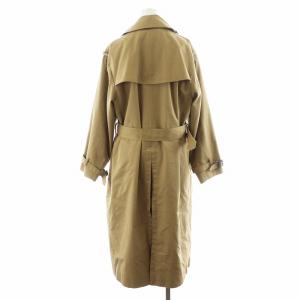 HYKE BIG LONG トレンチコート 2 ブラウン 184-17093
