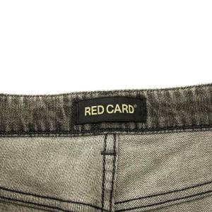 RED CARD MARMALADE MIDRISE デニムパンツ フレアカットジーンズ ジップフライ カットオフ 25