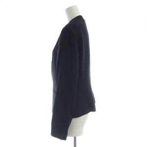 23区 ノーカラージャケット アウター 40 紺 ネイビー JKWOKS1102 /RO