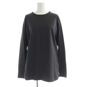 23AW コットンベアジャージー ロング Tシャツ カットソー 長袖 38 チャコールグレー KK23SW0302