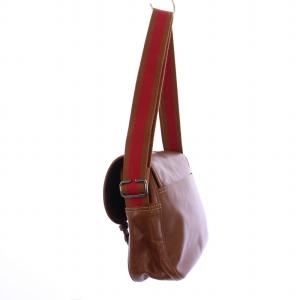 Longchamp ショルダーバッグ レザー ブラウン /BM