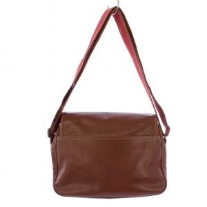 Longchamp ショルダーバッグ レザー ブラウン /BM