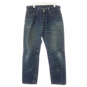 501XX 55501 デニムパンツ ジーンズ ジーパン ボタンフライ W35 日本製 紺 ネイビー /AN24