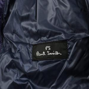 PS Paul Smith ダウンジャケット フード ファー ナイロン アウター M 紫 パープル PP-PN-64194 /AN10